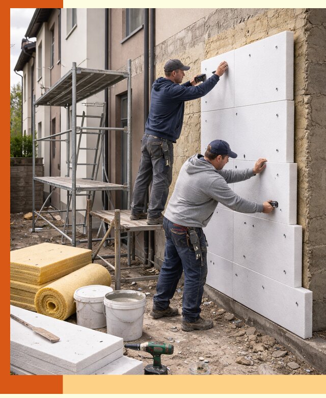 Утепление таунхауса с гарантией комфорта в Кандалакше