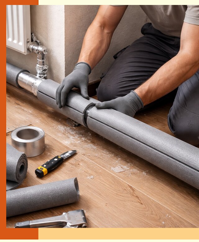 Утепление труб отопления в Кандалакше: теплоизоляция и защита сети