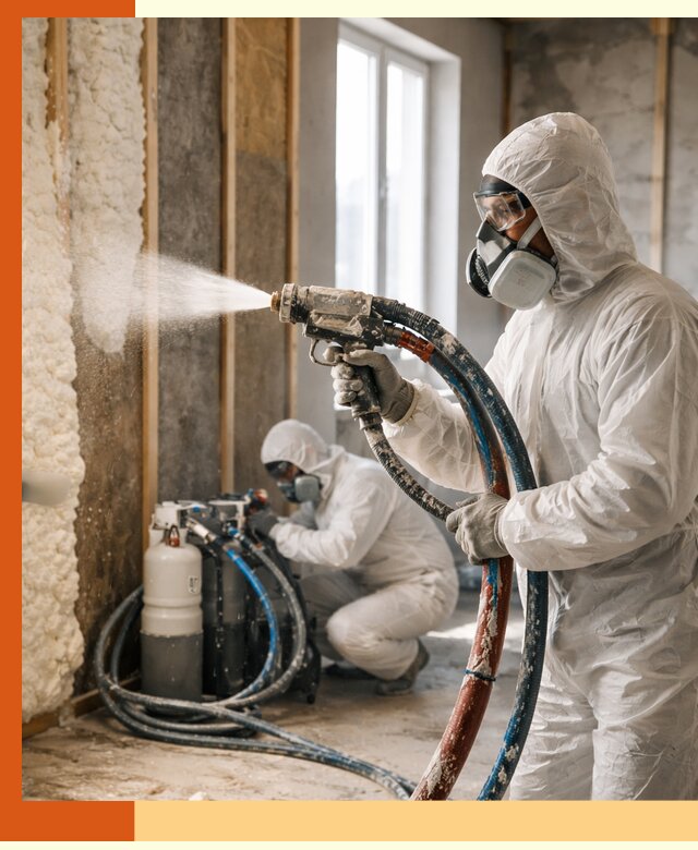 Пенополиуретан напыление для утепления зданий в Кандалакше