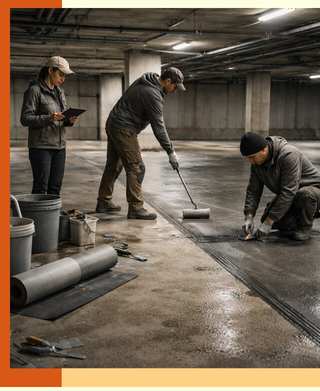 Гидроизоляция паркинга в Кандалакше: качественная защита зданий